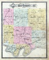 Outline County Map, Ray County 1897